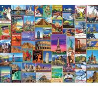 White Mountain Puzzles Best Places In The World - 1000 Piece Jigsaw Puzzle