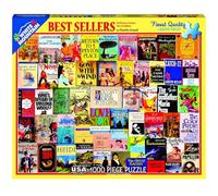 White Mountain Puzzles Best Sellers (Books) 1000 Piece Jigsaw Puzzle (wmp) | Large Pieces, Gift for Adults and Family, 24"x30" in, Collage