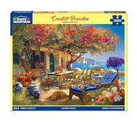 White Mountain Puzzles - Coastal Paradise - 1000 Piece Jigsaw Puzzle