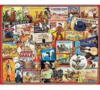 White Mountain Puzzles Cowboys, 1000 Piece Jigsaw Puzzle
