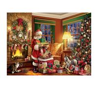 White Mountain Puzzles Delivering Gifts - 500 Piece Jigsaw Puzzle