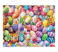 White Mountain Puzzles Easter Eggs, 1000 Piece Jigsaw Puzzle