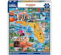 White Mountain Puzzles Florida - 1000 Piece Jigsaw Puzzle by White Mountain Puzzles