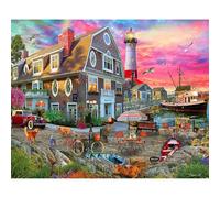 White Mountain Puzzles - Harbor Inn - 1000 Piece Jigsaw Puzzle