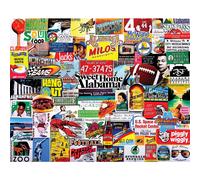 White Mountain Puzzle I Love Alabama 1000 Piece Jigsaw Puzzle 610 x 760mm