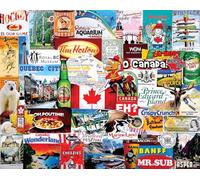 White Mountain Puzzles I Love Canada-1000 Piece Jigsaw Puzzle