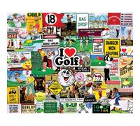 White Mountain Puzzles I Love Golf - 1000 Piece Jigsaw Puzzle
