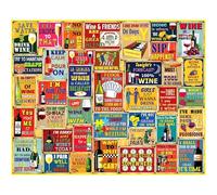 White Mountain Puzzles - I Love Wine - 1000 Piece Jigsaw Puzzle