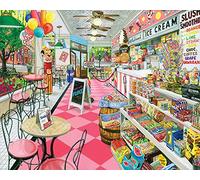 White Mountain Puzzles Ice Cream Parlor 1000 Piece Puzzle, 1 EA