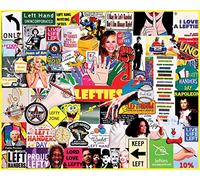 White Mountain Puzzles Lefties, 1000 Piece Jigsaw Puzzle