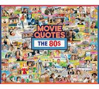 White Mountain Puzzles Movie Quotes The 80s 1000 Piece Jigsaw Popular Pop Culture Puzzle