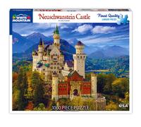 White Mountain Puzzles Neuschwanstein Castle 1000 Piece Jigsaw Puzzle 144 months to 1188 months