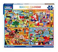 White Mountain Puzzles Seasons Calendar, 1000 Piece Puzzle