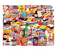 White Mountain Puzzles Things I Ate As A Kid Collage Puzzle - 1000 Piece Jigsaw Puzzle