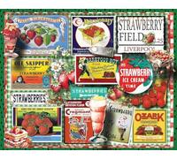 White Mountain - Strawberries - 1000 Piece Jigsaw Puzzle for Adults, Children, + Grandparents