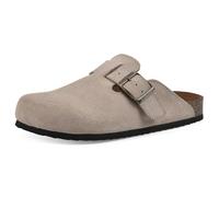 WHITE MOUNTAIN Women's Bari Clog, Taupe/Suede, 2 UK