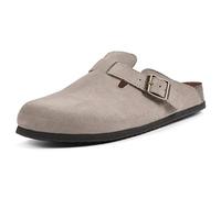 WHITE MOUNTAIN Women's Bari Clog, Taupe/Suede, 8 UK