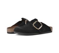WHITE MOUNTAIN Women's Big Easy Clog, Black/Suede, 5 UK