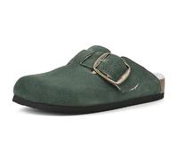 WHITE MOUNTAIN Women's Big Sur Clog, Hunter Green/Suede/W/Fur, 5.5 UK