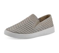 WHITE MOUNTAIN Women's Courage Sneaker, Gold/Fabric, 6.5 UK