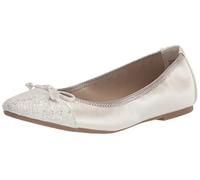 WHITE MOUNTAIN Women's Sunnyside II Flexible Ballet Flat, Ice/Multi/Esprint, 6 Wide