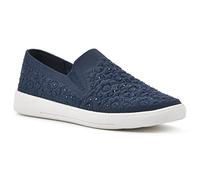 WHITE MOUNTAIN Women's Unit Sneaker, Navy/Fabric, 6 UK