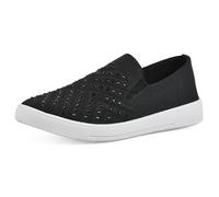 WHITE MOUNTAIN Women's Upbring Sneaker, Black/Fabric, 7 UK