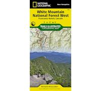 White Mountains National Forest, West: Trails Illustrated Other Rec. Areas (National Geographic Trails Illustrated Map)