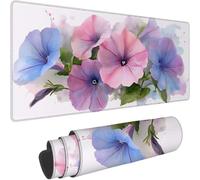 White Mouse Mat Large Desk Mat, XXL Gaming Mouse Pad 700x350mm 0-z13