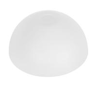 White Mushroom Plastic Lamp Shade Replacement 42mm Fitter | Floor Lampshade, Ceiling Fan and Table Lamp Use, Glare Reduction, One White PE Piece