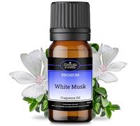 White Musk Fragrance Oil for Aromatherapy Diffuser, Candle Making, Potpourri, Soap, Slime, Bath Bomb & Air Freshener - Vegan & UK Made Essential Oil - 10ml