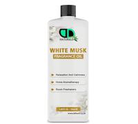 White Musk Fragrance Oil - White Musk Oil for Relaxation & Calming, Wax Scents for Candle Making, Home Aromatherapy, Fragrance Oils, Wax Melt Scents 50ml