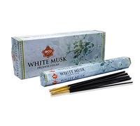 WHITE MUSK INCENSE STICKS - Box of 6 Packets