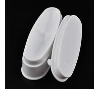 White Nail Dipping Powder French Tray Manicure Molding Manicure Mould Nail Dip Container Nail Art Sets Nail Art Accessories
