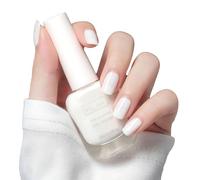 White Nail Polish, Milky White Nail Varnish, French Manicure Breathable Quick Dry Long Lasting, Non Toxic No UV Needed, Nude Nail Polish for Women DIY Nail Art