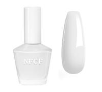 White Nail Polish - Pure White Nail Polish - Quick Drying Milk white Nail Varnish,Long Lasting Chip Resistant for DIY Manicure Decorations,French Style,Fast Drying