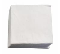 White Napkins 2ply 33x33cm - Pack of 50 Disposable Paper Napkins - Ideal for Parties, Events, and Everyday Use