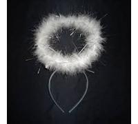 White Nativity Angel Halo Headband