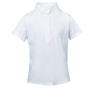 (White/Navy, Ladies XX-Large) Dublin Ria Short Sleeve Childs Competition Shirt