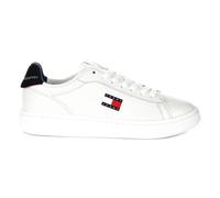 White Navy Leather Trainers Women - female - Tommy Jeans - Sneakers - White - 3 UK - Shoes 3 UK