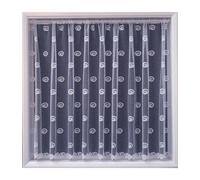 White Net Curtain - Buxton - 36'' Drop - Sold By The Metre