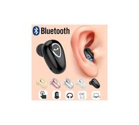 (White) New Wireless Bluetooth Earphone Mini Invisible In-Ear Sports Earbuds with Microphone Super Stereo Headphones