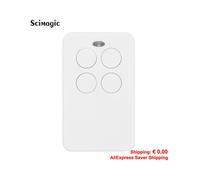 (White Newest) Self-copy 270mhz To 868mhz 433mhz Fixed Rolling Code Duplicator Garage Gate Door Remote Control Clone Key Chain Barrier