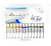 White Nights Artists' Watercolour - 12 x 10ml Tube Set