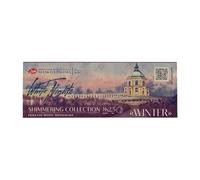 White Nights Extra Fine Artists Grade Professional Limited Edition Shimmering Watercolors 8 x 2.5 ml Full Pans by Nevskaya Palitra (Winter)