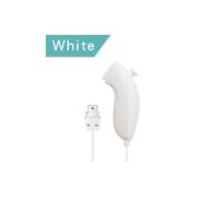 (White) Nintendo Wii Game Controller Nunchuck Hand Curved