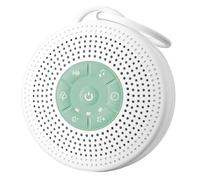 White Noise Machine Baby, Portable White Noise Machine for Adults with 2000mAh Battery, Rain Sound Machine with 21 Soothing Sounds, Sound Therapy with Timer and Volume Adjustment for Sleeping Nursery