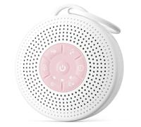 White Noise Machine Baby, Portable White Noise Machine for Adults with 2000mAh Battery, Rain Sound Machine with 21 Soothing Sounds, Sound Therapy with Timer and Volume Adjustment for Sleeping Nursery