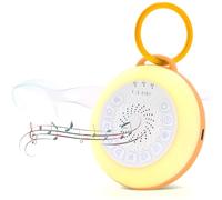 White Noise Machine Baby, Sleep Aid Babies, Adults Sleeping Music Portable White Noise Sound Music Box for 31 Types Soothing Sounds, Bluetooth Speaker with Multicoloured Night Light Timer