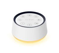 White Noise Machine Brown Noise Machine with 30 Soothing Sounds 12 Colors Night Light Sound Machine for Adults Baby Kids Sleep Machines Memory Function 5 Timers for Home Office Travel White-N